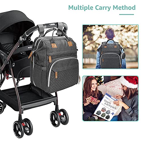 Multifunctional diaper backpack best sale