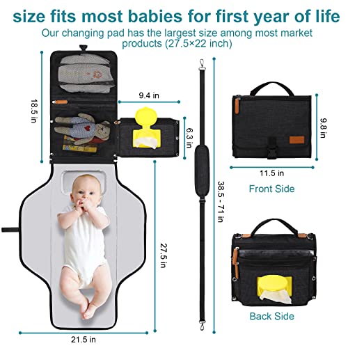 Portable Diaper Changing Pad DerJunstar Portable Changing pad for New Derjunstar